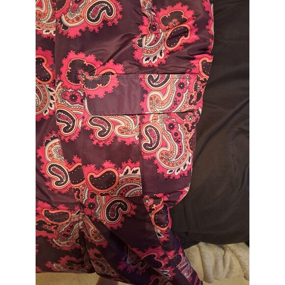 Snozu Glacier Shield Insulation Womens Snow Pants Size M/10 Pink Paisley - Picture 7 of 16